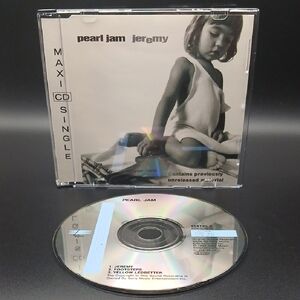 Pearl Jam – Jeremy Maxi Single CD (1992) Grunge Alternative Rock Rare Import